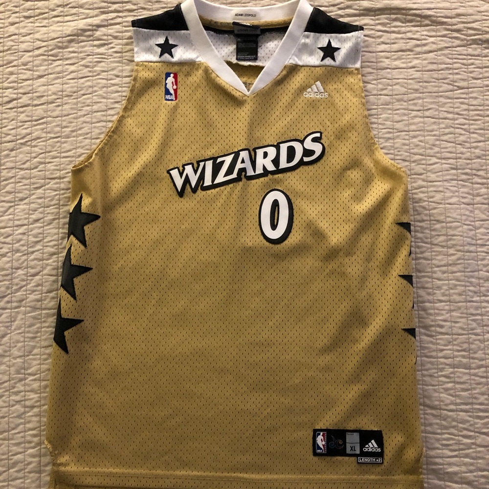 YOUTH VINTAGE WIZARDS ARENAS JERSEY XL